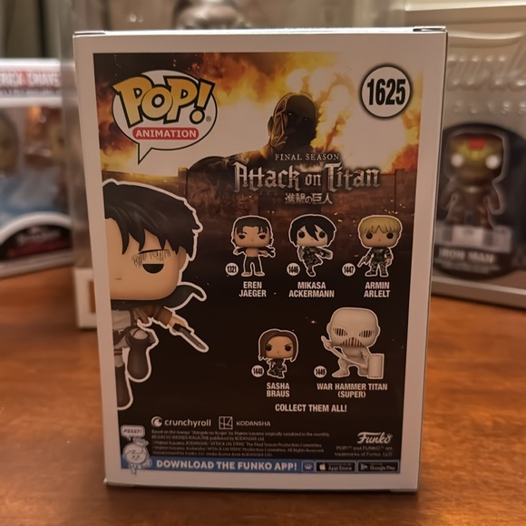 Attack on Titan Levi with Swords 1625 Funko Pop - Picture 3 of 6